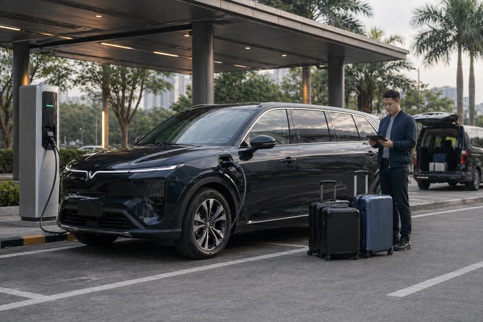 Mô hình kinh tế một xe dịch vụ