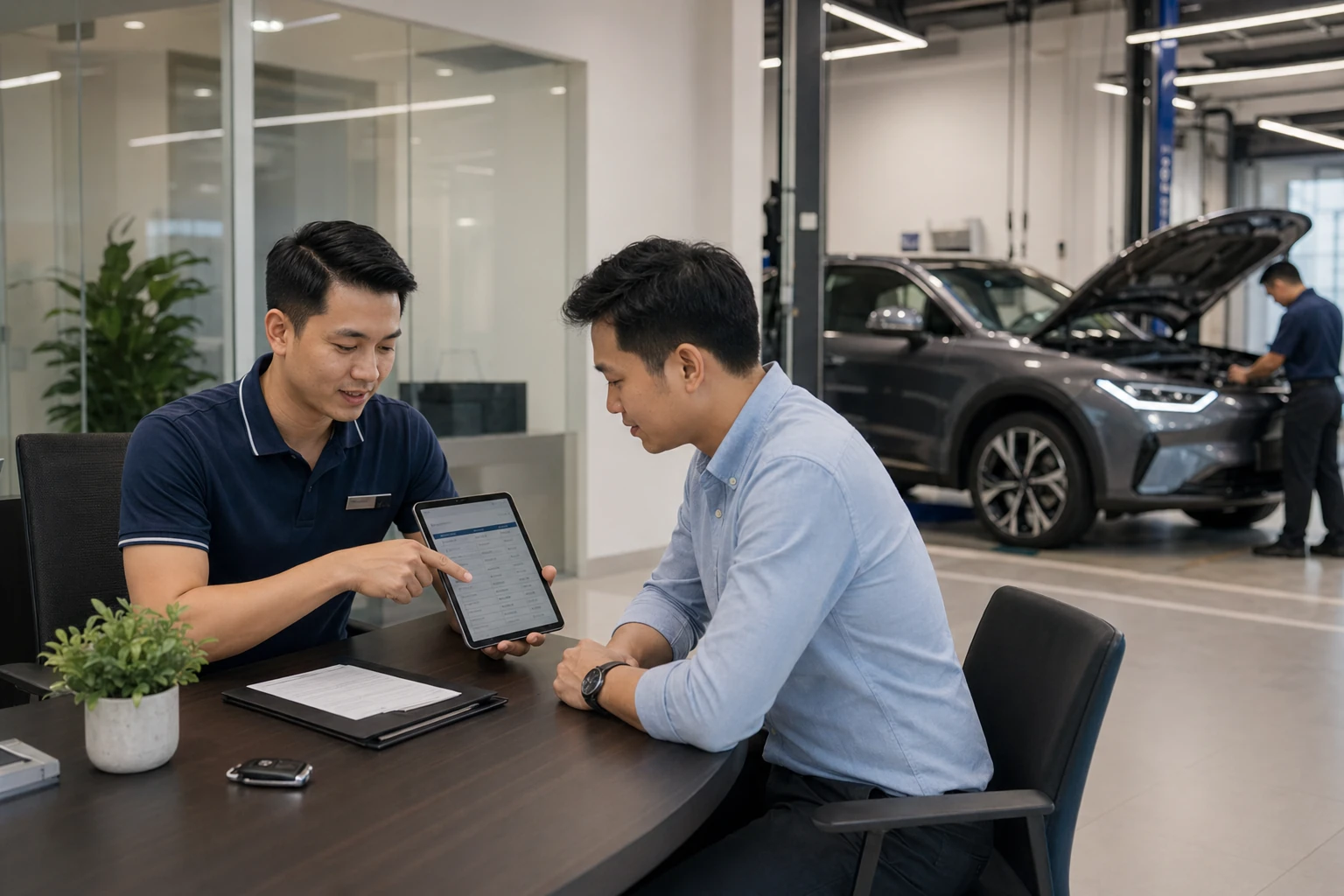 Các mốc kiểm tra và bảo dưỡng ảnh hưởng tổng chi phí