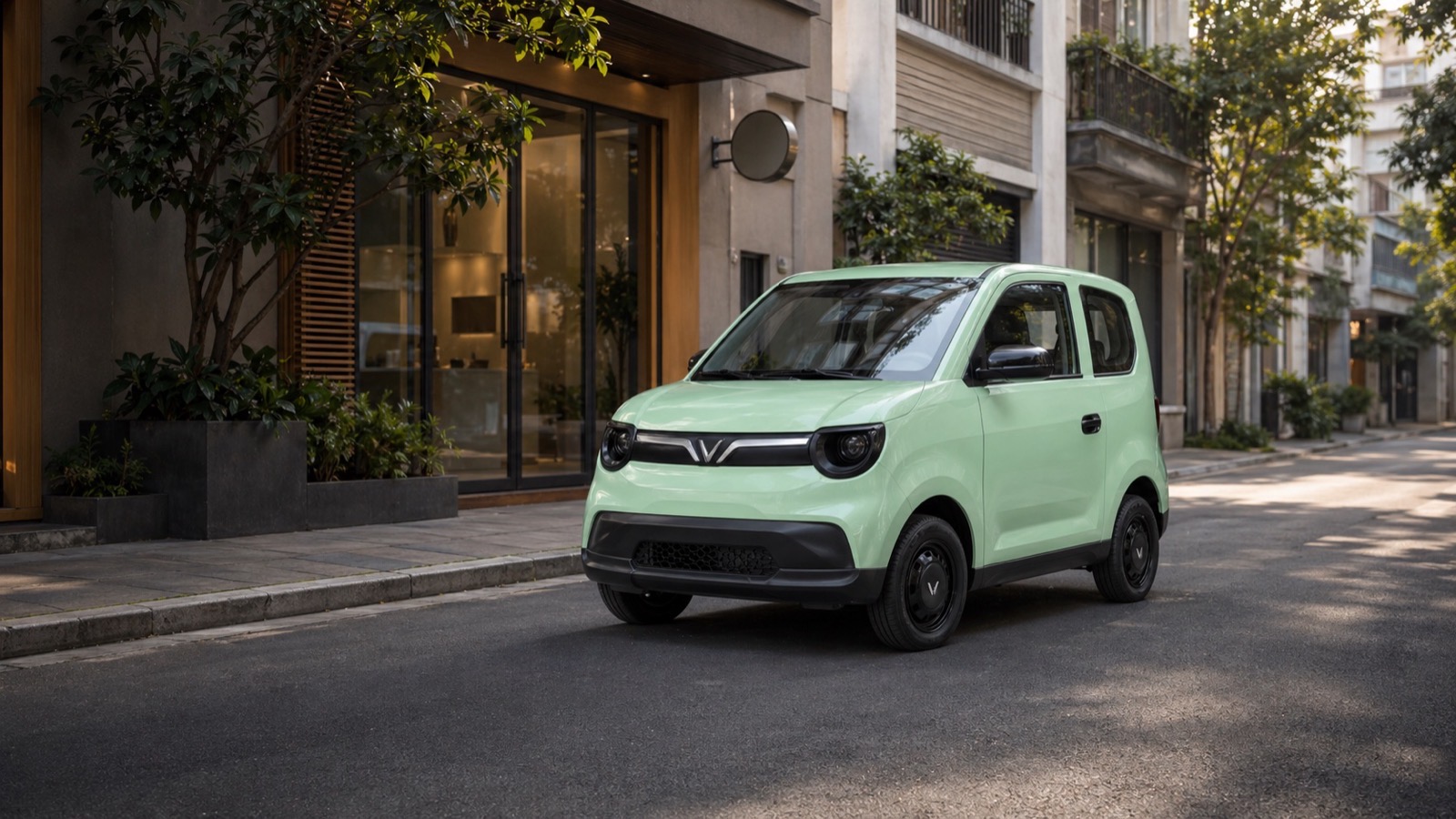 Minio Green trong bối cảnh đô thị cao cấp trước khi mua